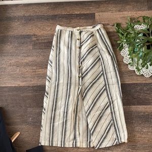 Free People midi skirt
